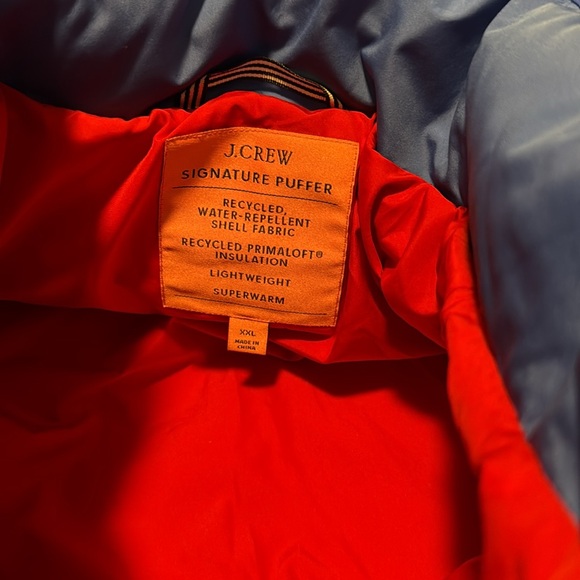 J. Crew Chateau puffer jacket with PrimaLoft -XXL - like new - Orig $248 - Picture 7 of 9